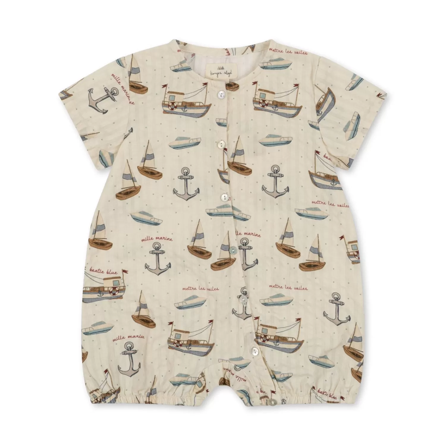 Born Konges Sløjd Ace Romper - Sail Away