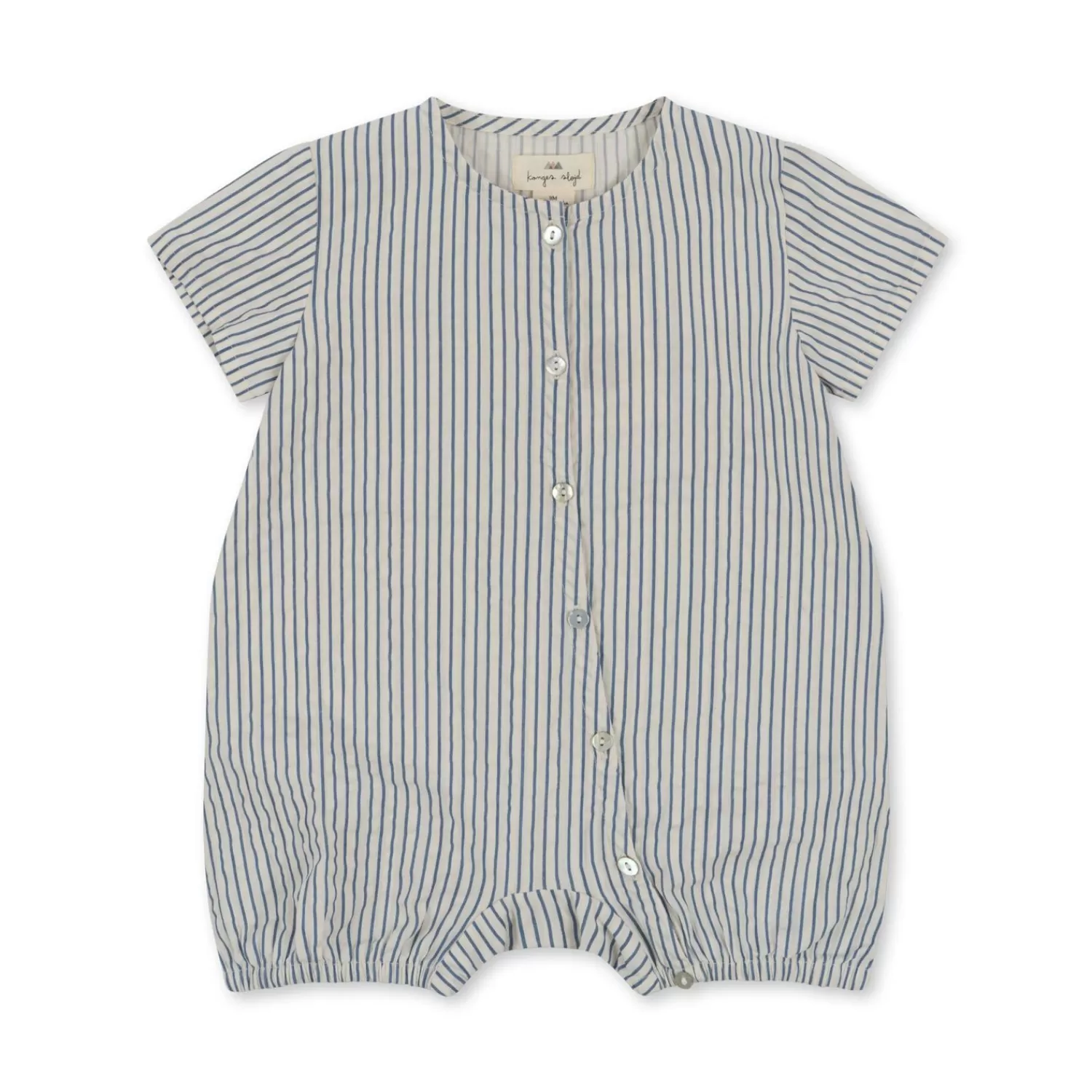 Born Konges Sløjd Ace Romper - Stripe Bluie