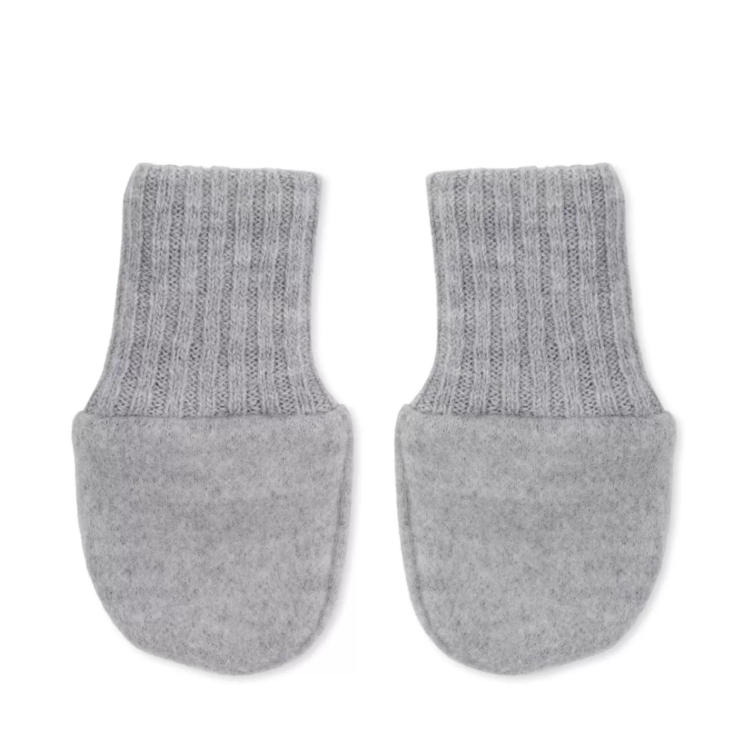 Born Konges Sløjd Saga Fleece Luffer - Grey Melange